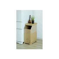 物が置けるダンボールゴミ箱４５Ｌ