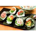 4種の海鮮が入ったシーフードサラダ