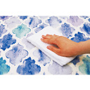 拭けるトイレマット　モロッカン