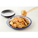 産直鶏肉とさつま芋の甘辛炒め