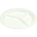 パルプモールド容器三仕切プレート