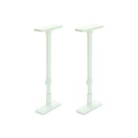 家具転倒防止ポール２本入（マットホワイト）
