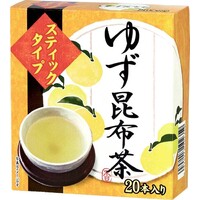 ゆず昆布茶(スティックタイプ)