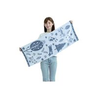 [今治タオルブランド]ミニバスタオル　まったりにゃんこ