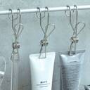 ステンレスひっかけるワイヤークリップ