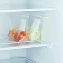 マチ付きダブルチャックフリーザーバッグ