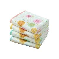 泉州産ラブリーフラワーフェイスタオル