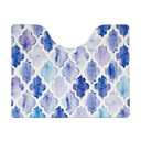 拭けるトイレマット　モロッカン