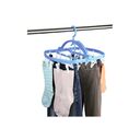 洗濯ものを分けて干せる角ハンガー